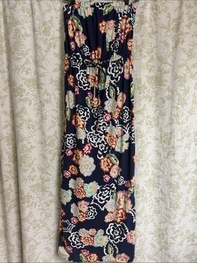CABI Sleeveless Floral Maxi Dress